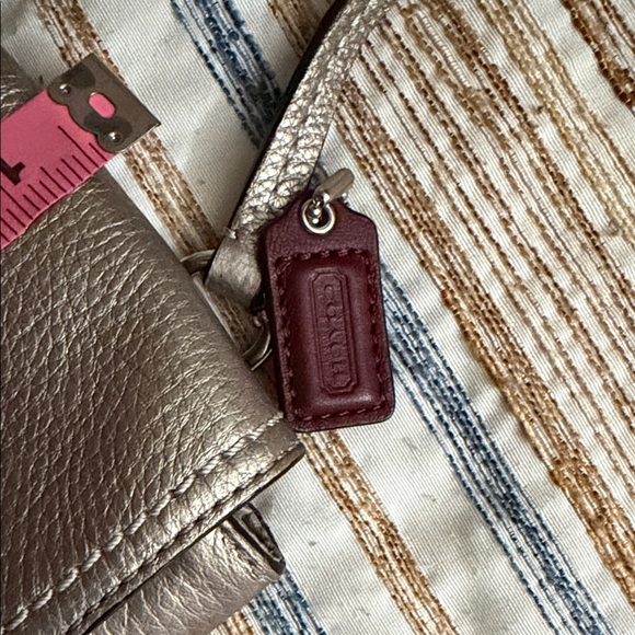 Coach Metallic Silver Crossbody Bag - Picture 5 of 13